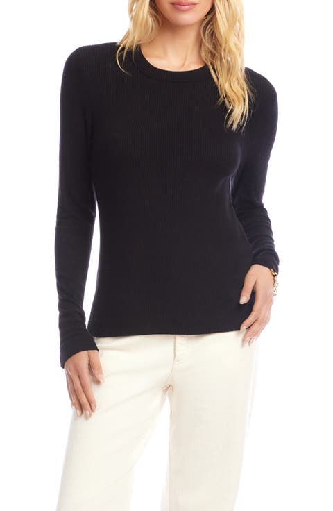 Long Sleeve Rib Top