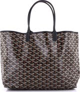Pre-Owned Goyard Saint Louis Tote Coated Canvas PM