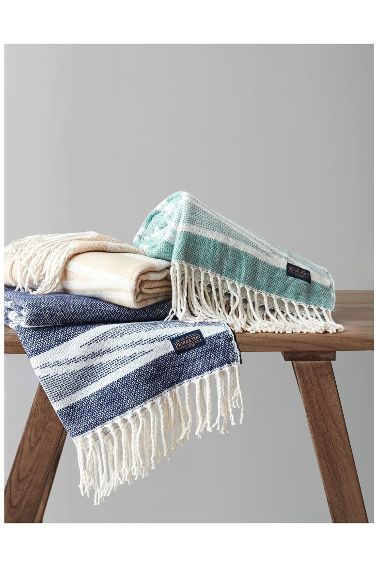 Rio Canyon Fringe Throw Blanket, Alternate, color, BLUE