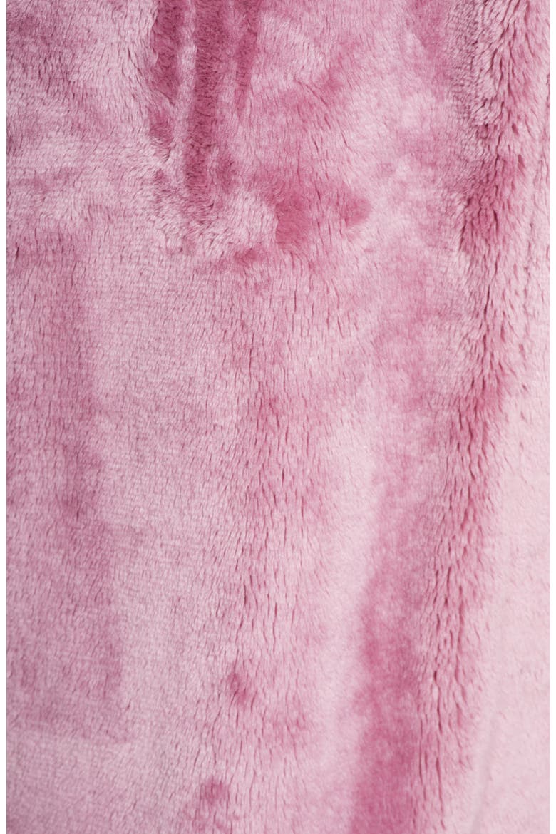 Frosted Plush Robe, Alternate, color, PURPLE VICTORIA
