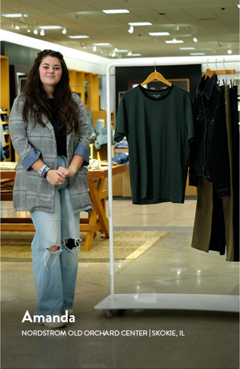 Peruvian Pima Cotton Crewneck T-Shirt, sales video thumbnail