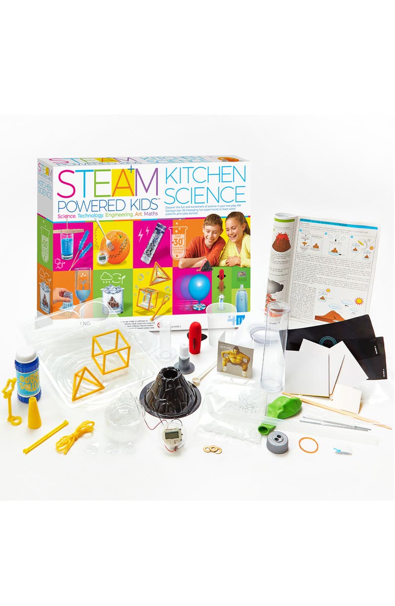 4M STEAM Powered Kidz, Kitchen Science, DIY 30+ Home Experiments, 5+, Alternate, color, 