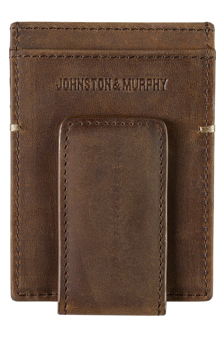 Leather Front Pocket Wallet, Alternate, color, TAN OILED