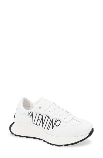 Valentino By Mario Valentino Reginal Sneaker In White