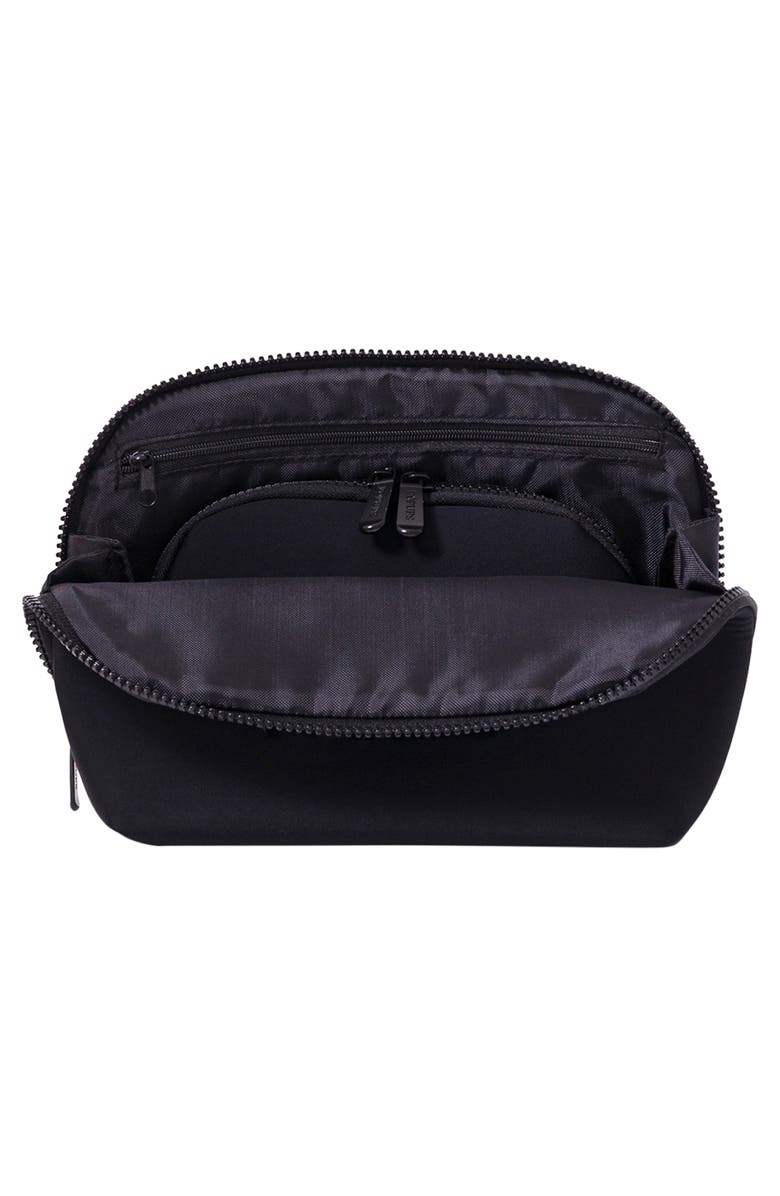 POP UPS BRAND 2-Piece Neoprene Makeup Pouch Set, Alternate, color, Black