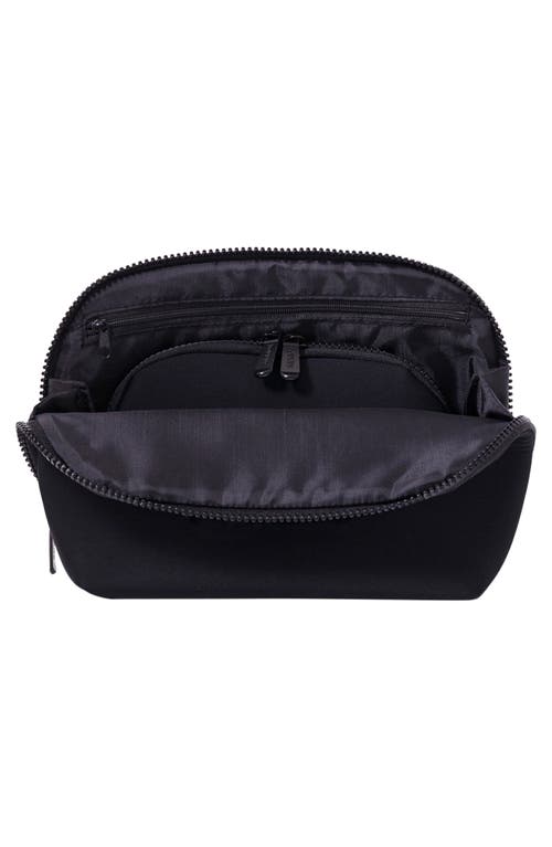 Pop Ups Brand 2-piece Neoprene Makeup Pouch Set In Black