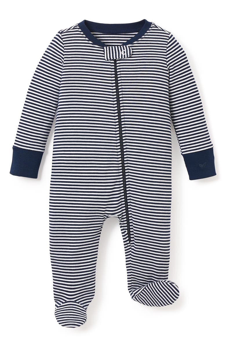 Petite Plume Welcome Home Cotton Footie, Hat & Blanket Set, Alternate, color, 