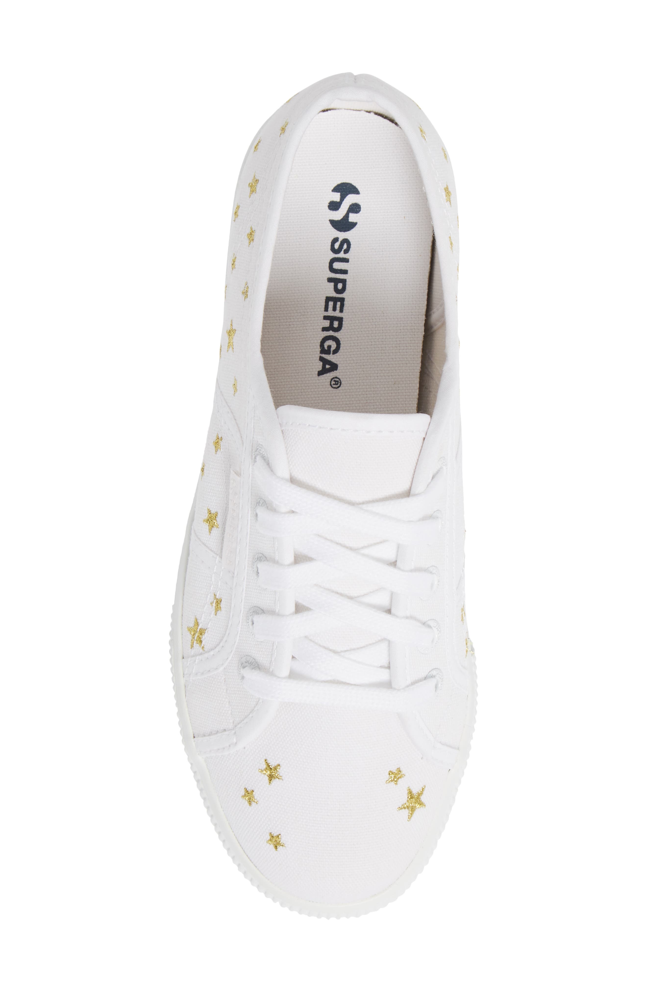 Superga 2790 Embroidered Platform Sneaker, Alternate, color, 