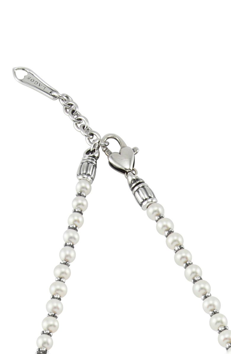 LAGOS Kids' Kinder Cultured Pearl Necklace, Alternate, color,