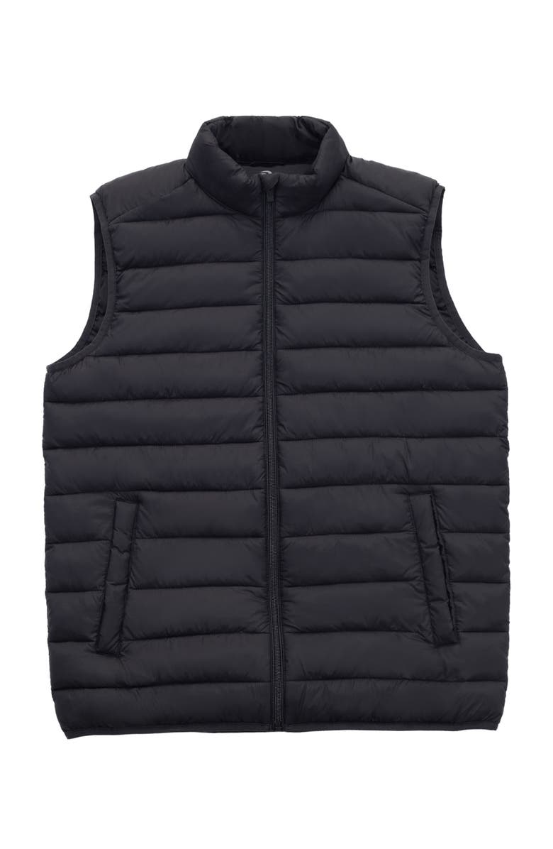 Rokka&Rolla Lightweight Puffer Vest, Alternate, color, Black
