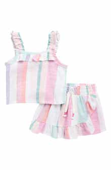 Splendid Cotton Candy Tank & Skirt Set