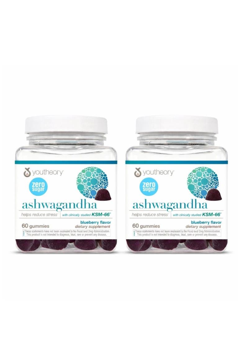 Ashwagandha Organic Stress Energy Support Gummies 60ct, Main, color, None