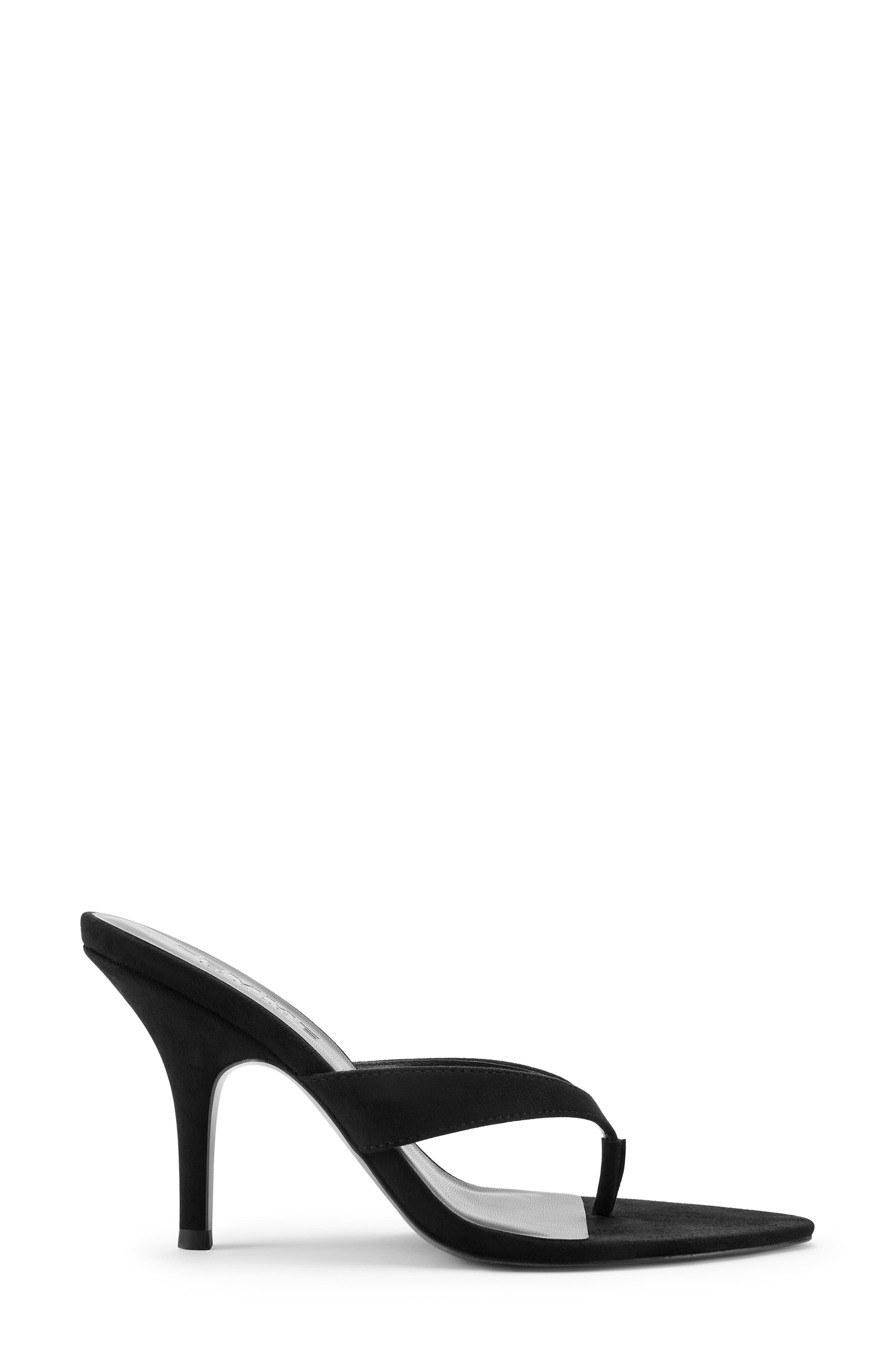 FEMME LA Tokyo Pointed Toe Sandal, Alternate, color, Black