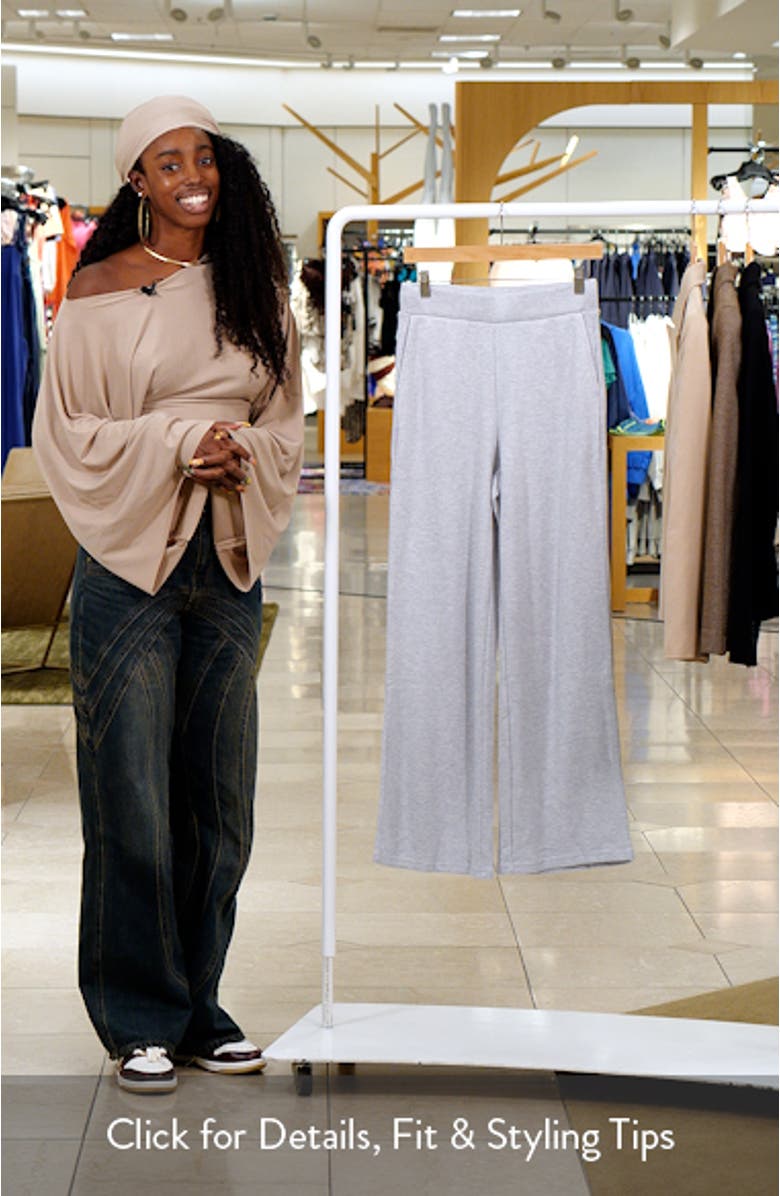 Ellery Rib Wide Leg Pants, sales video thumbnail