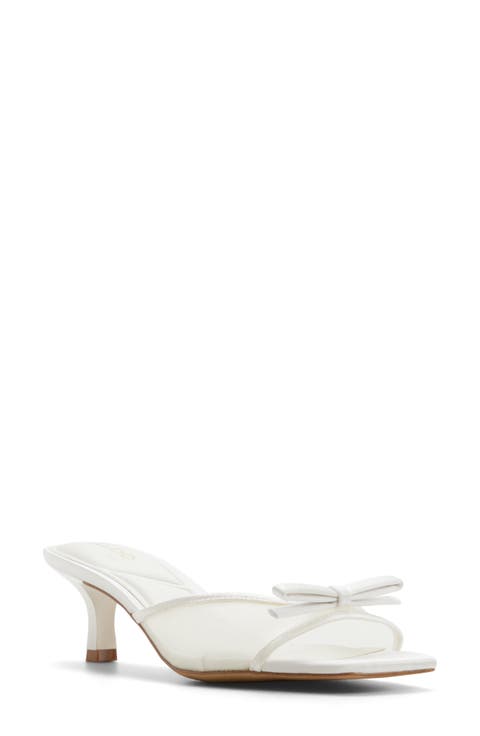 Begoniaa Kitten Heel Slide Sandal (Women)