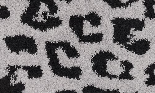 Barefoot Dreams ® Cozychic® Leopard Print Throw Blanket In Gray