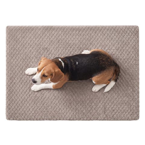 Essential PV Fleece Scalloped Crate Pad