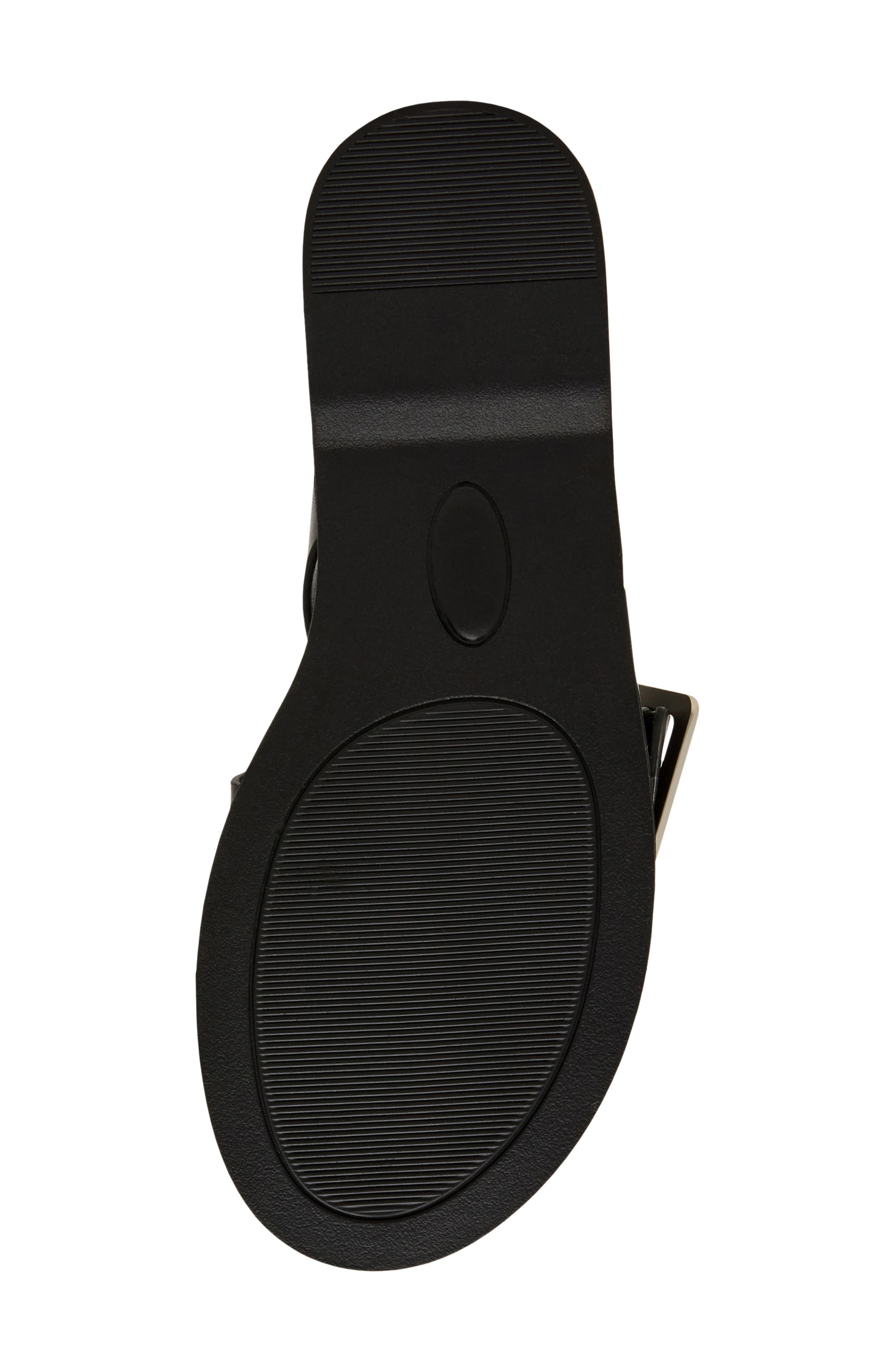 Blondo Logan Waterproof Slide Sandal, Alternate, color, Black Leather