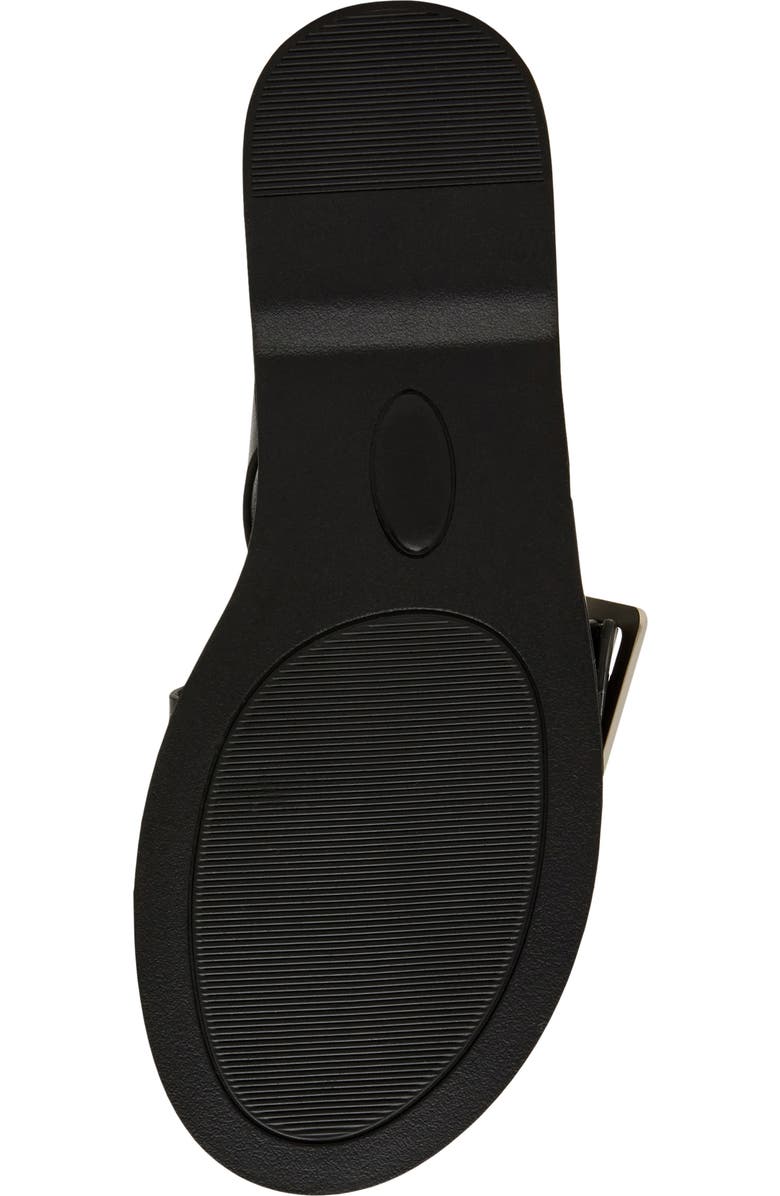 Blondo Logan Waterproof Slide Sandal, Alternate, color, Black Leather