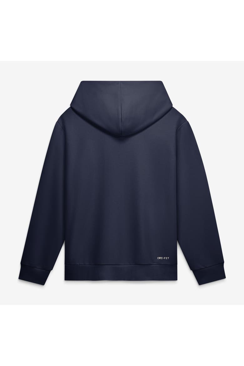 Men's Nike  Navy Auburn Tigers 2026 Sideline Standard Issue Dri-FIT Full-Zip Hoodie, Alternate, color, Navy