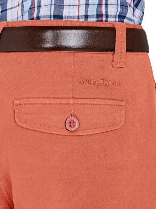 Raging Bull Chino Short In Orange