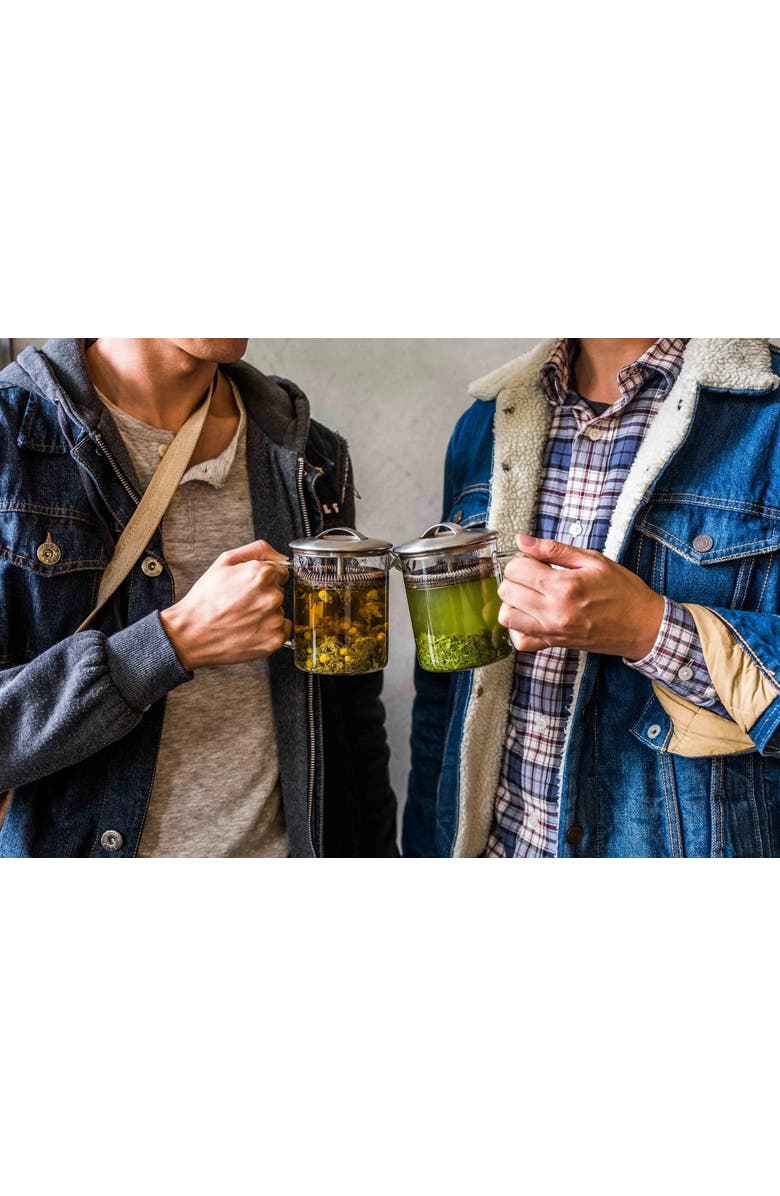 Samovar Tea Vivid Brewpot, Alternate, color, Clear