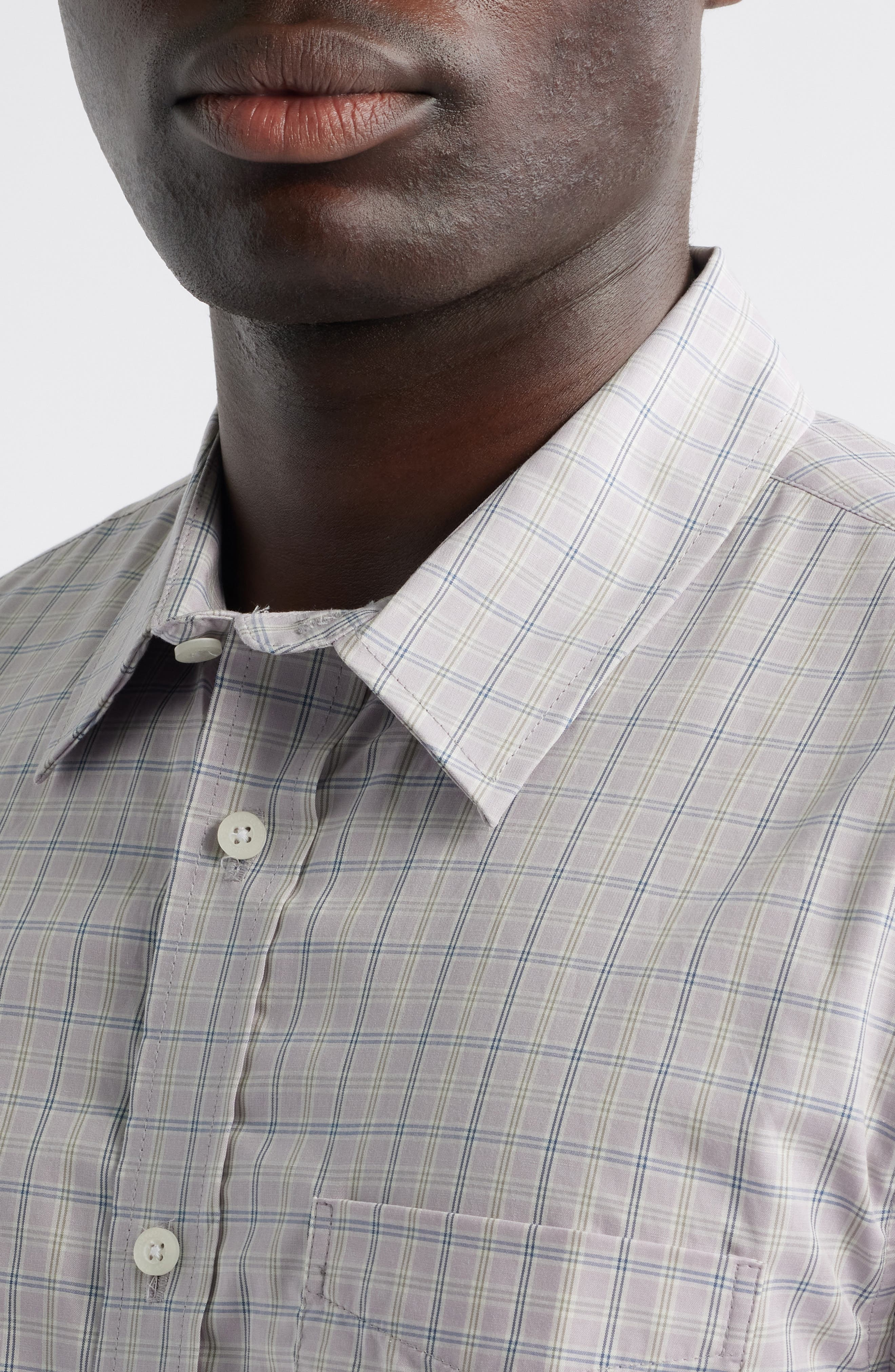 Academy Check Pima Cotton Button-Up Shirt - image 2