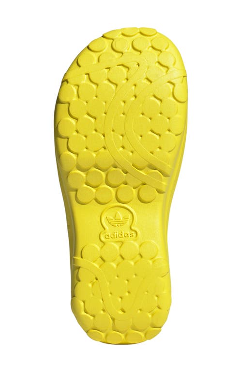 Adidas Originals Adidas Adifom Stan Smith Platform Slide In Powder Yellow/sulfur/yellow