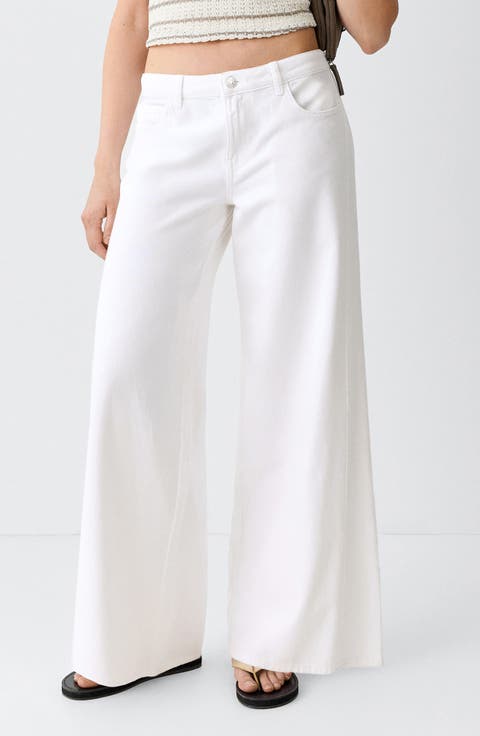 Low Waist Wide Leg Jeans