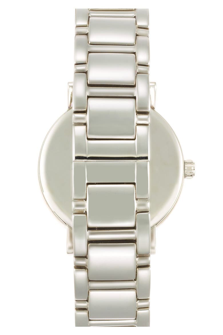 'gramercy' multifunction bracelet watch, 34mm, Alternate, color, SILVER