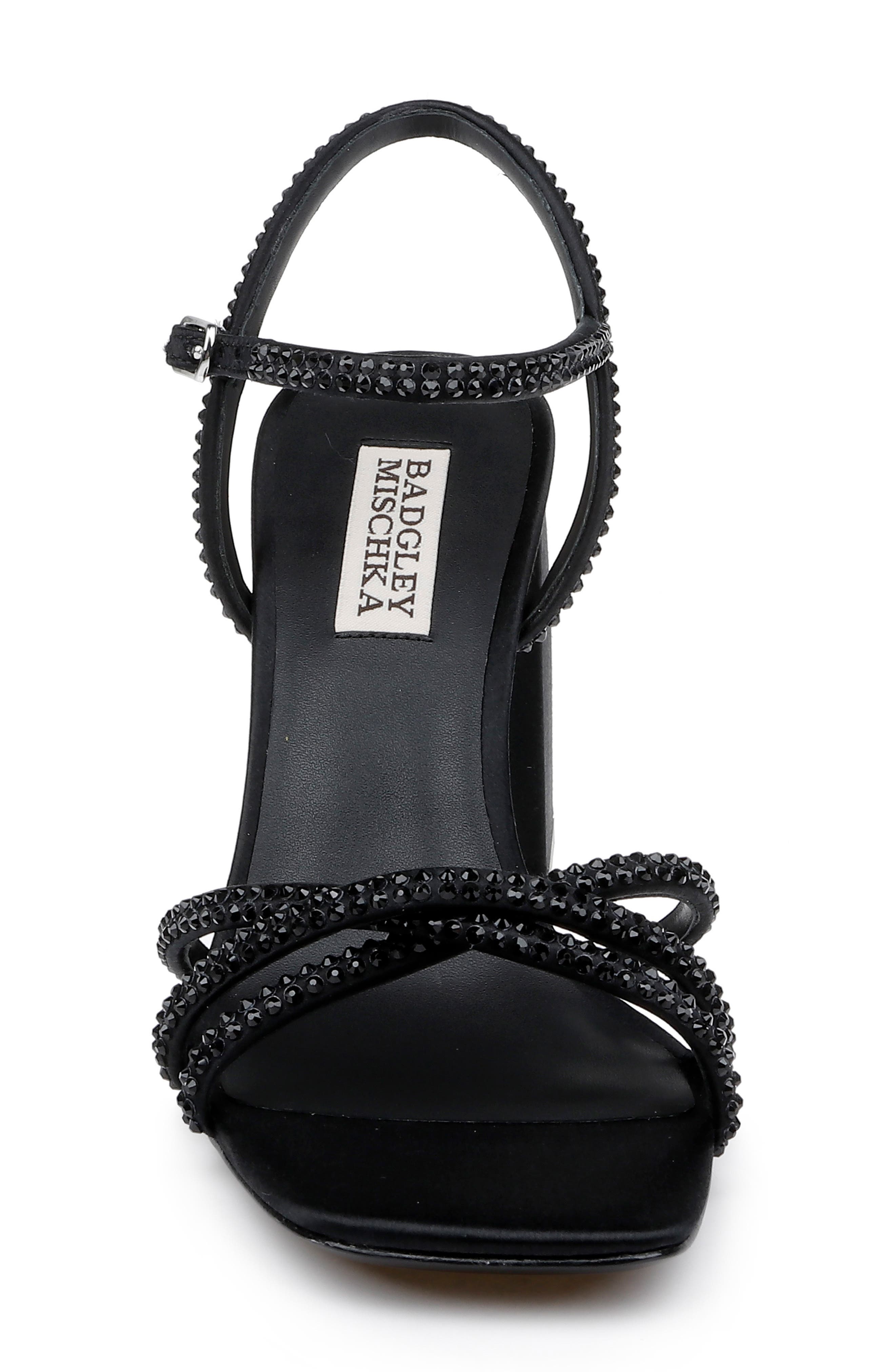 Badgley Mischka Collection Brixley Ankle Strap Sandal, Alternate, color, 