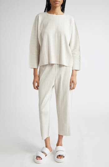 Pleats Please Issey Miyake A-POC Crop Pants | Nordstrom