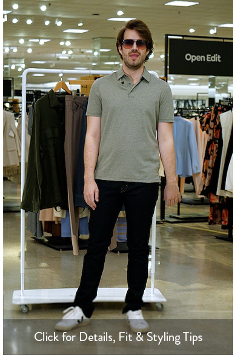 Keyes Jacquard Knit Polo video