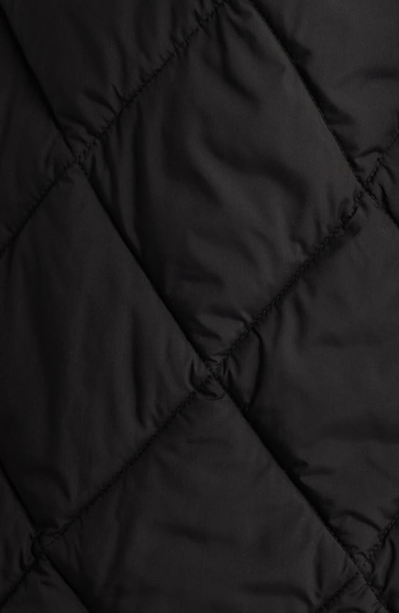 Bernardo Quilted Packable Puffer Jacket, Alternate, color, Black
