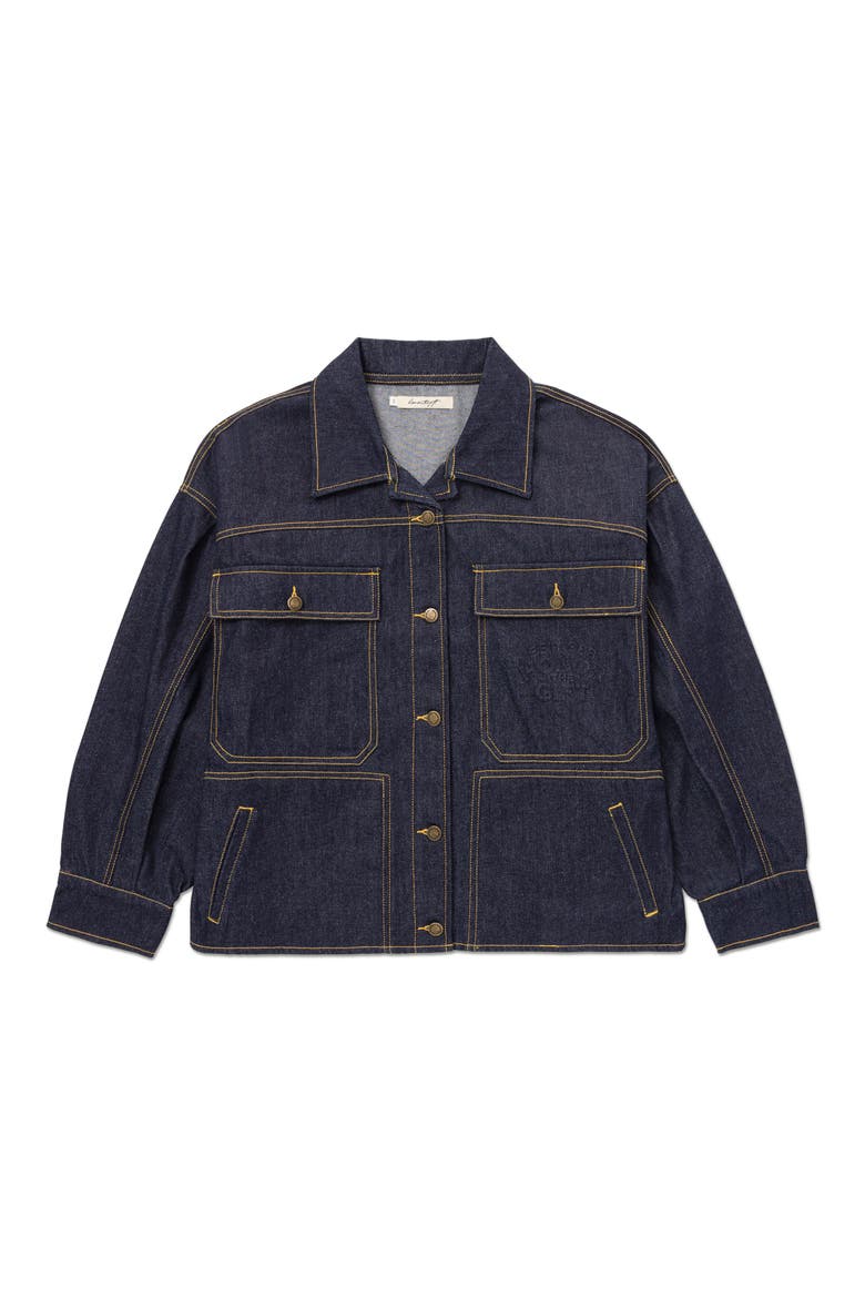 Oversize Carpenter Jacket, Main, color, INDIGO