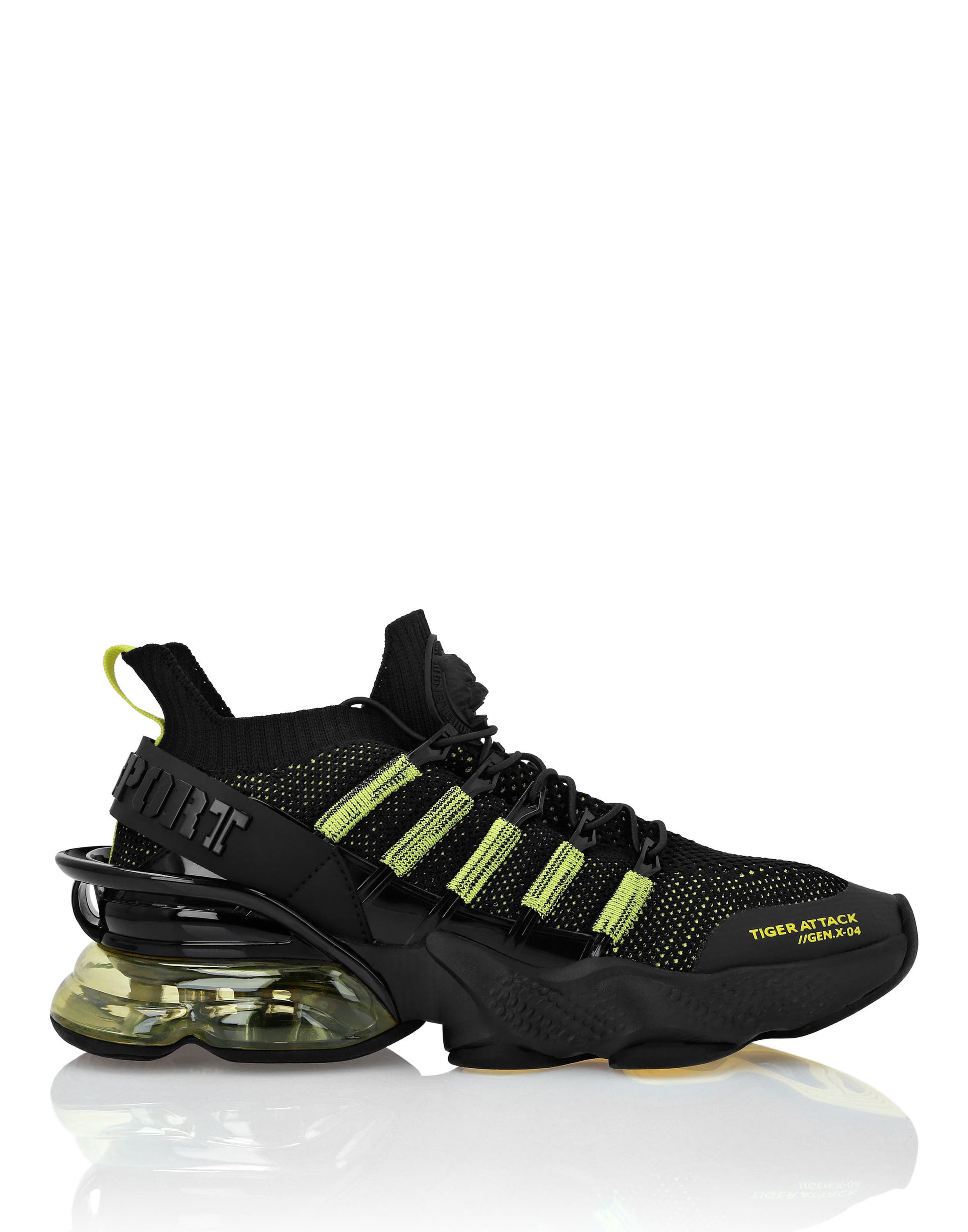 black/yellowfluo