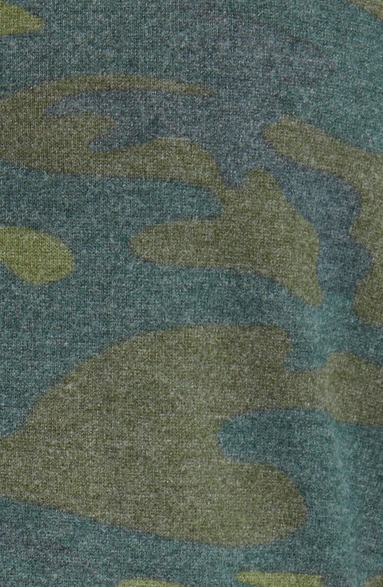 Stone Rose Camo Wrinkle Resistant Tech Fleece Button-Up Shirt, Alternate, color, 