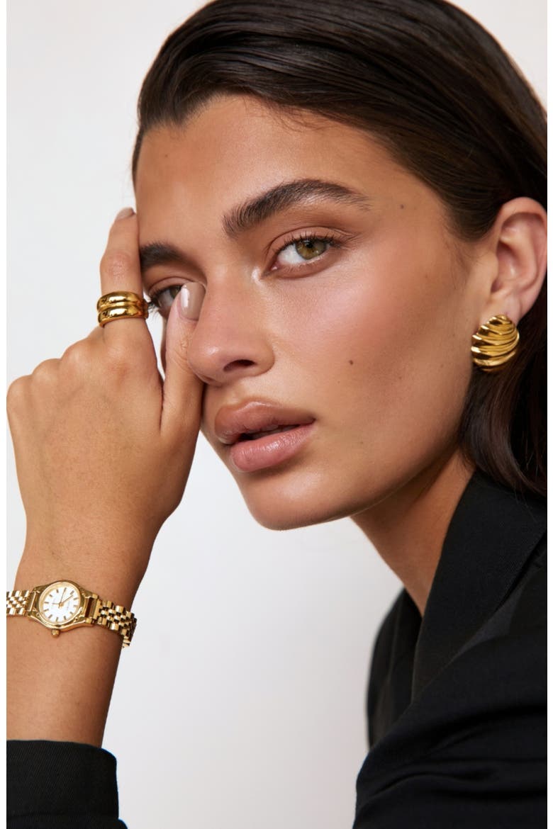 Isobel Bracelet Watch, 20mm, Alternate, color, GOLD
