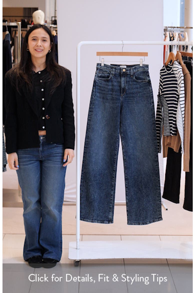 The Mia High Waist Wide Leg Jeans video