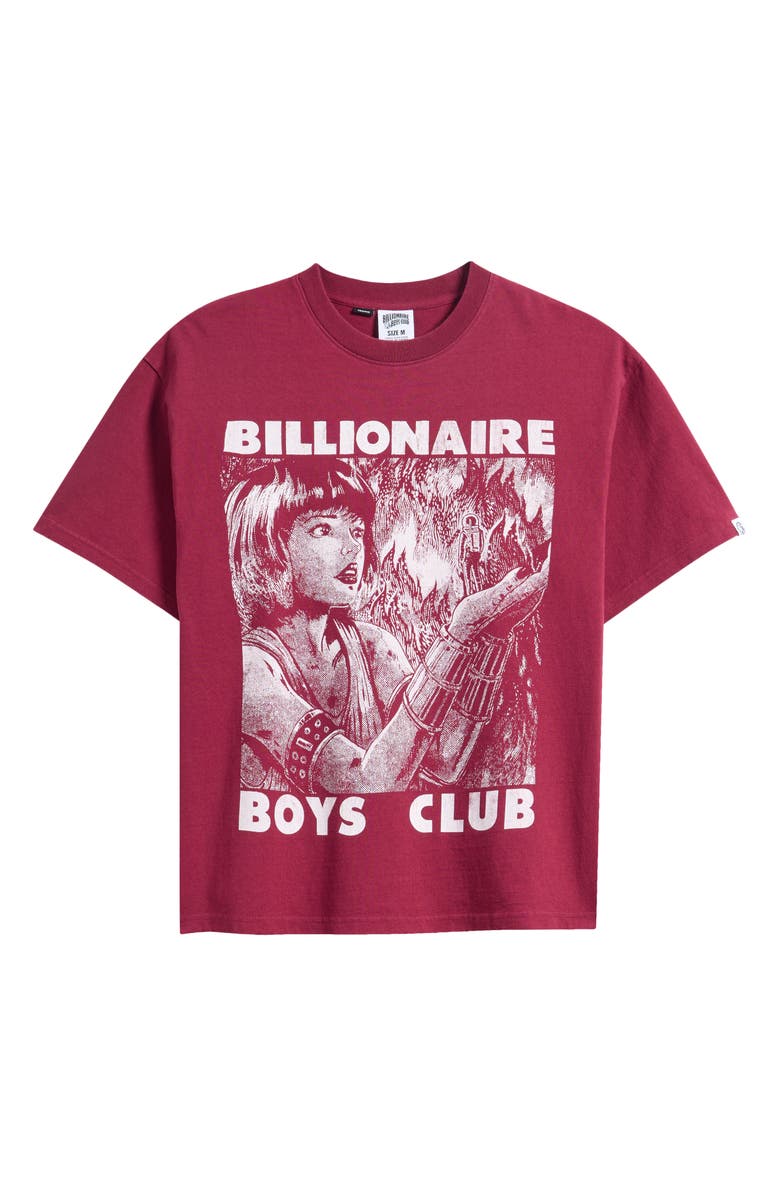 Billionaire Boys Club Giant Graphic T-Shirt, Alternate, color, Rhododendron