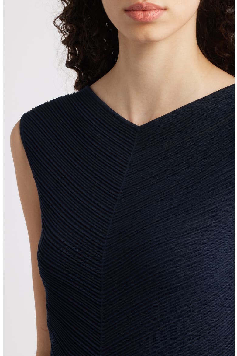 Faitini Rib Sleeveless Top, Alternate, color, DK BU
