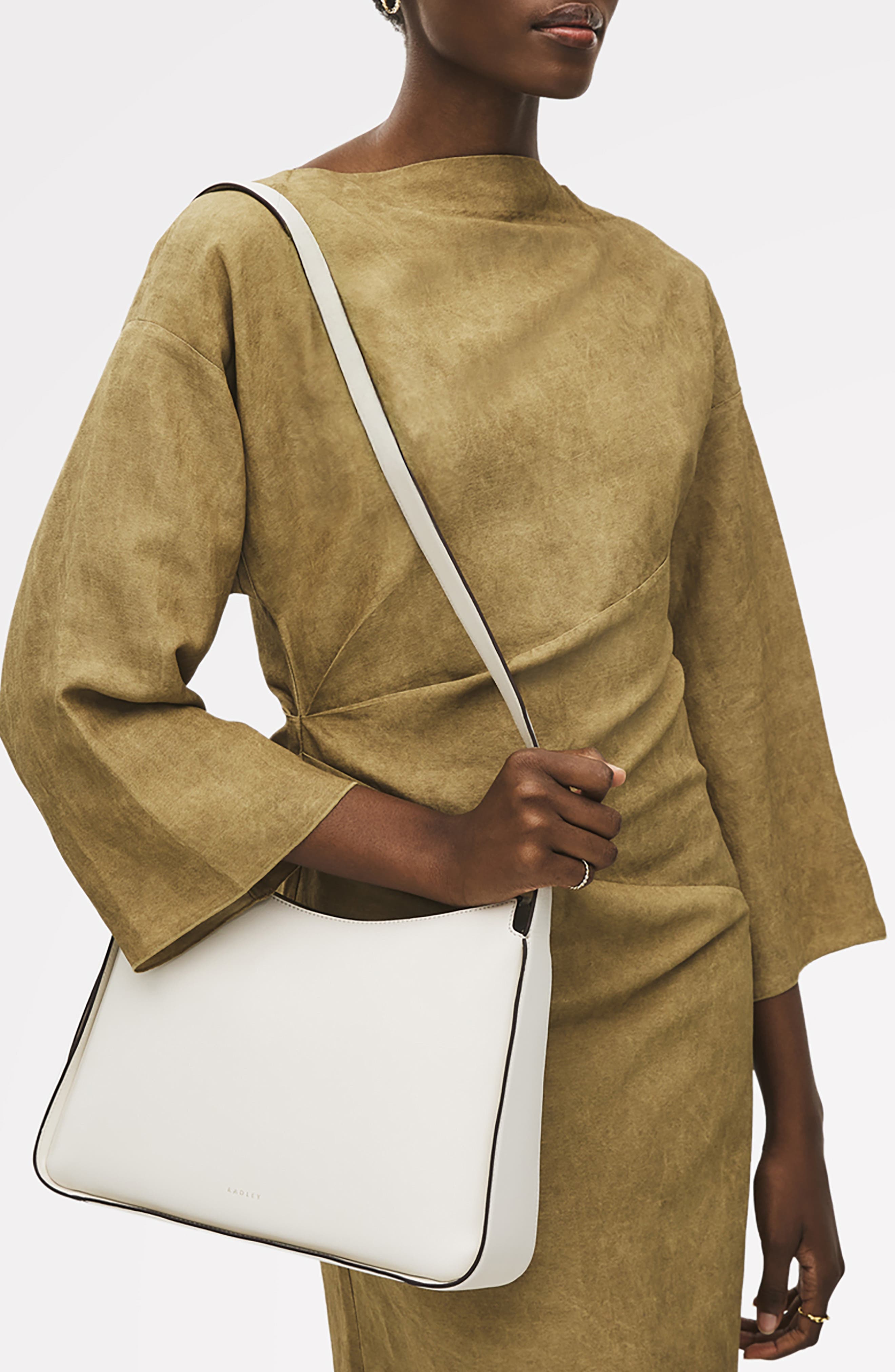 Radley Westwell Lane Medium Satchel, Alternate, color, Chalk