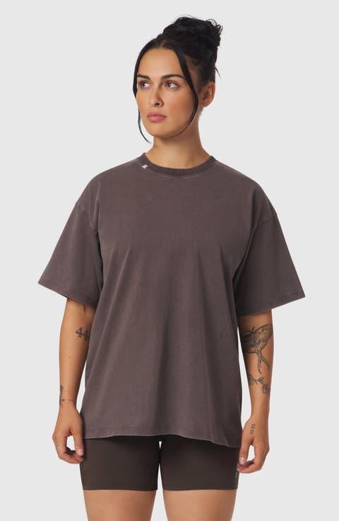 Distressed Relaxed Tee
