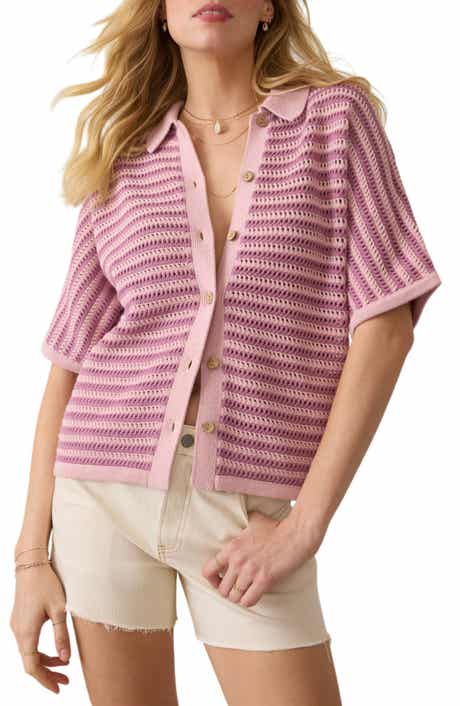 Faherty Seacoast Open Stitch Cotton Shirt