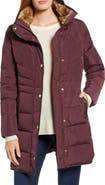 Cole Haan Quilted Down & Feather Fill Jacket with Faux Fur Trim