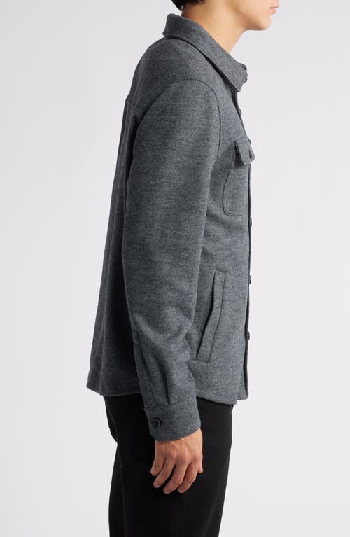 Robert Barakett Laureate Overshirt In Grey