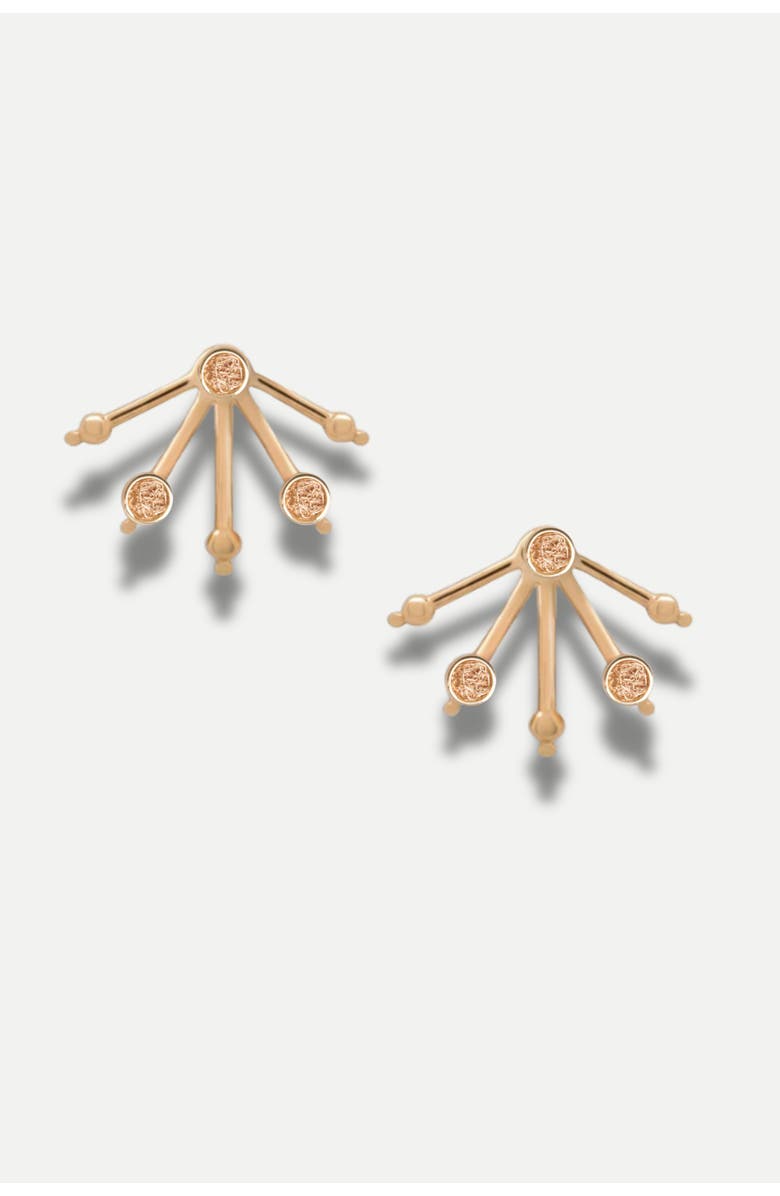 Daniela Millan Jewelry Constellation Ear Jacket Earrings, Main, color, Gold