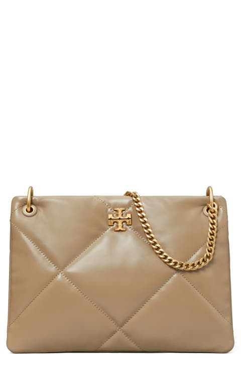 Small Kira Diamond Quilted Leather Shoulder Bag