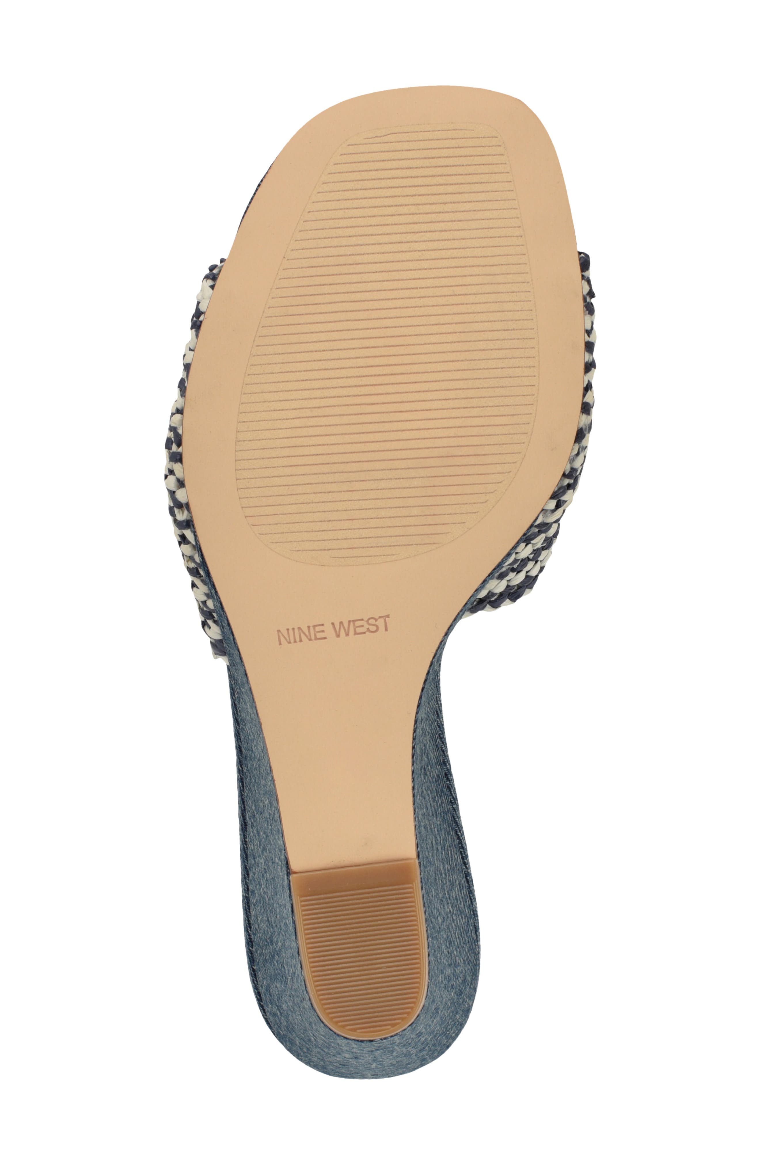 Nine West Nessla Wedge Sandal, Alternate, color, Medium Blue
