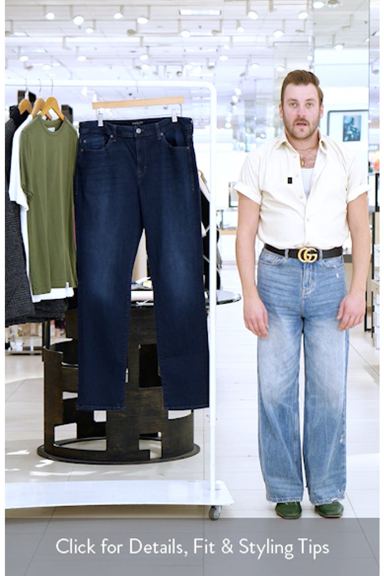 Jimmy Slim Straight Leg Jeans video
